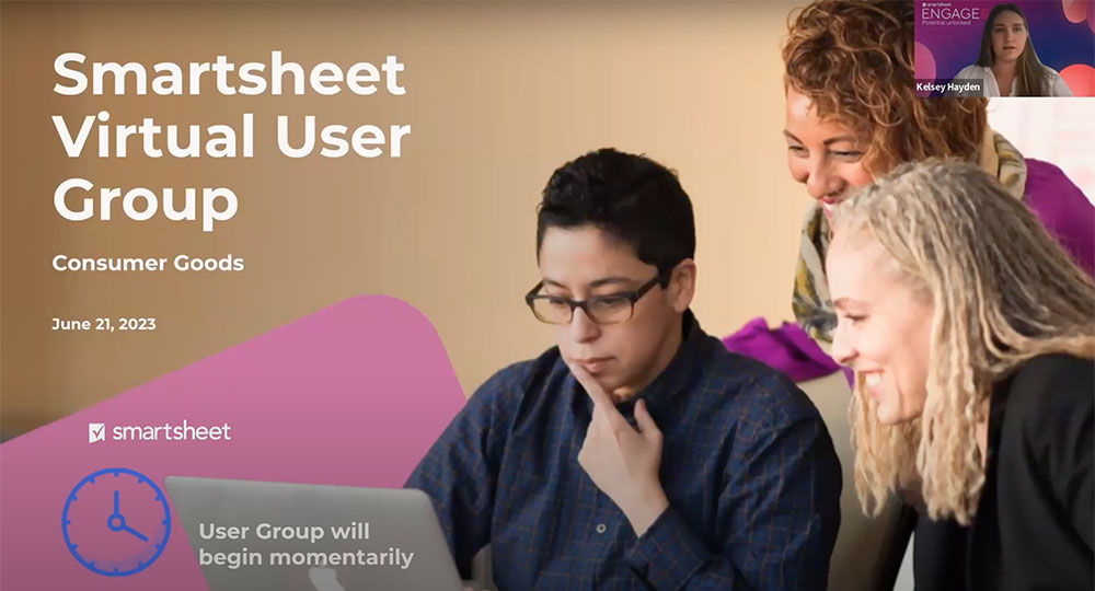 Smartsheet | Sevan User Group Webinar